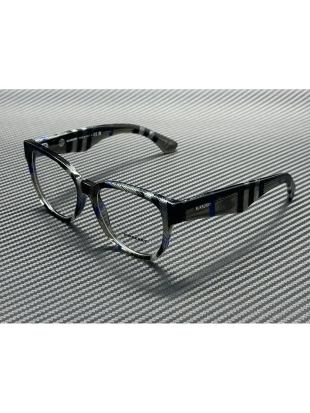 New Burberry Women Check Lichen Eyeglasses 53-17-140